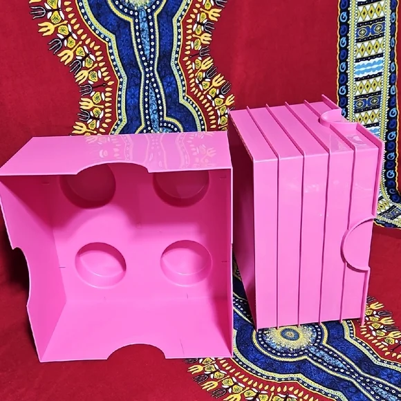 LEGO Large Vibrant Pink Stackable Organizer Storage Cube - Picture 7 of 12